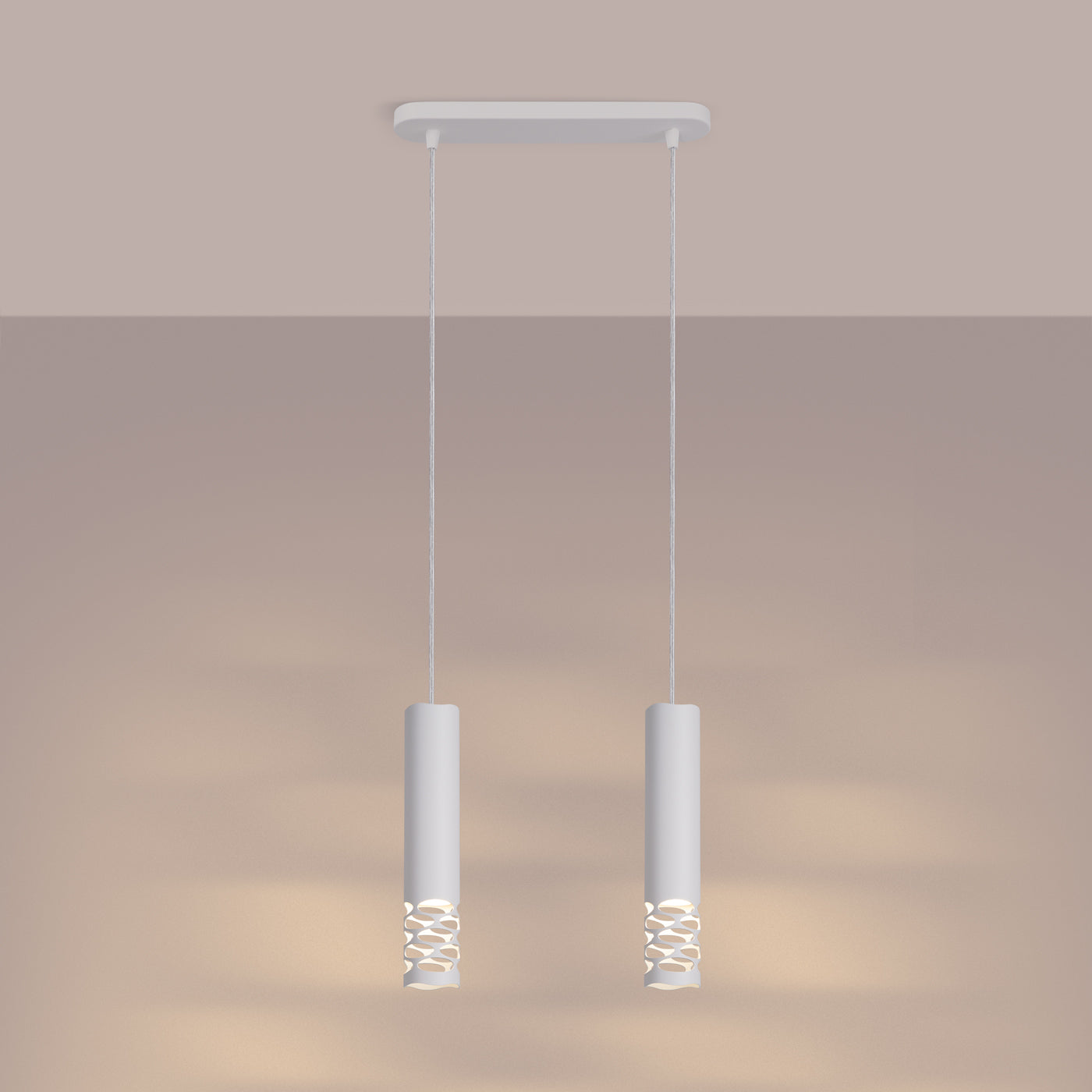 Pendelleuchte LIRO 2 weiß Sollux Lighting