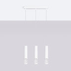 Pendelleuchte LIRO 3L weiß Sollux Lighting