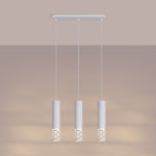 Pendelleuchte LIRO 3L weiß Sollux Lighting