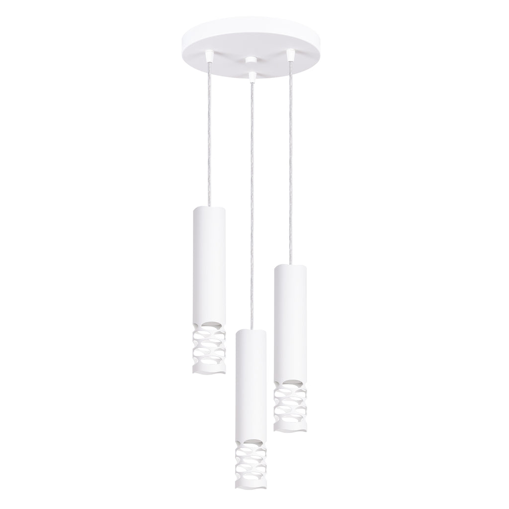 Pendelleuchte LIRO 3P weiß Sollux Lighting