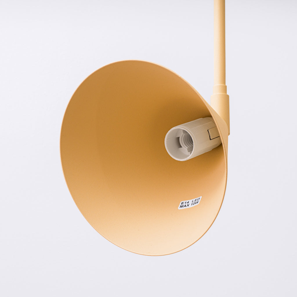Wandleuchte NOX golden Sollux Lighting