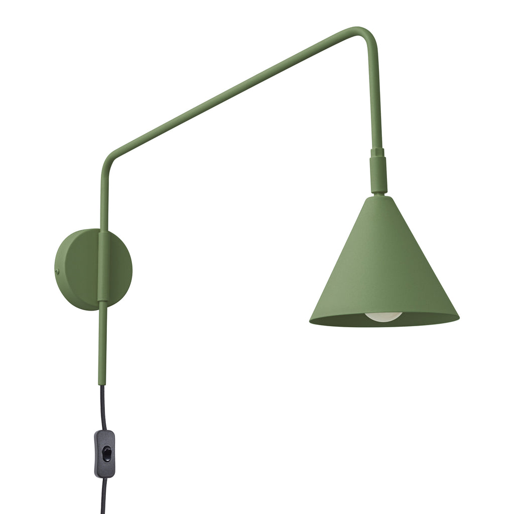 Wandleuchte NOX olivgrün Sollux Lighting