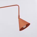 Wandleuchte NOX roter Ocker Sollux Lighting