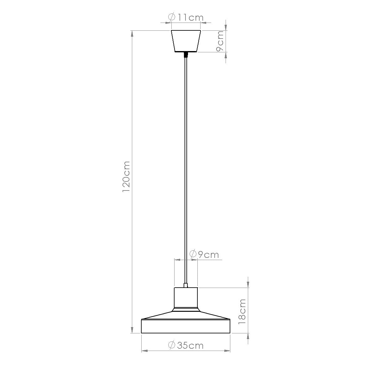 Pendelleuchte BILO biała Sollux Lighting