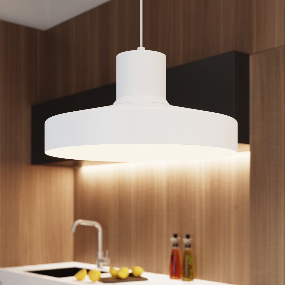 Pendelleuchte BILO biała Sollux Lighting
