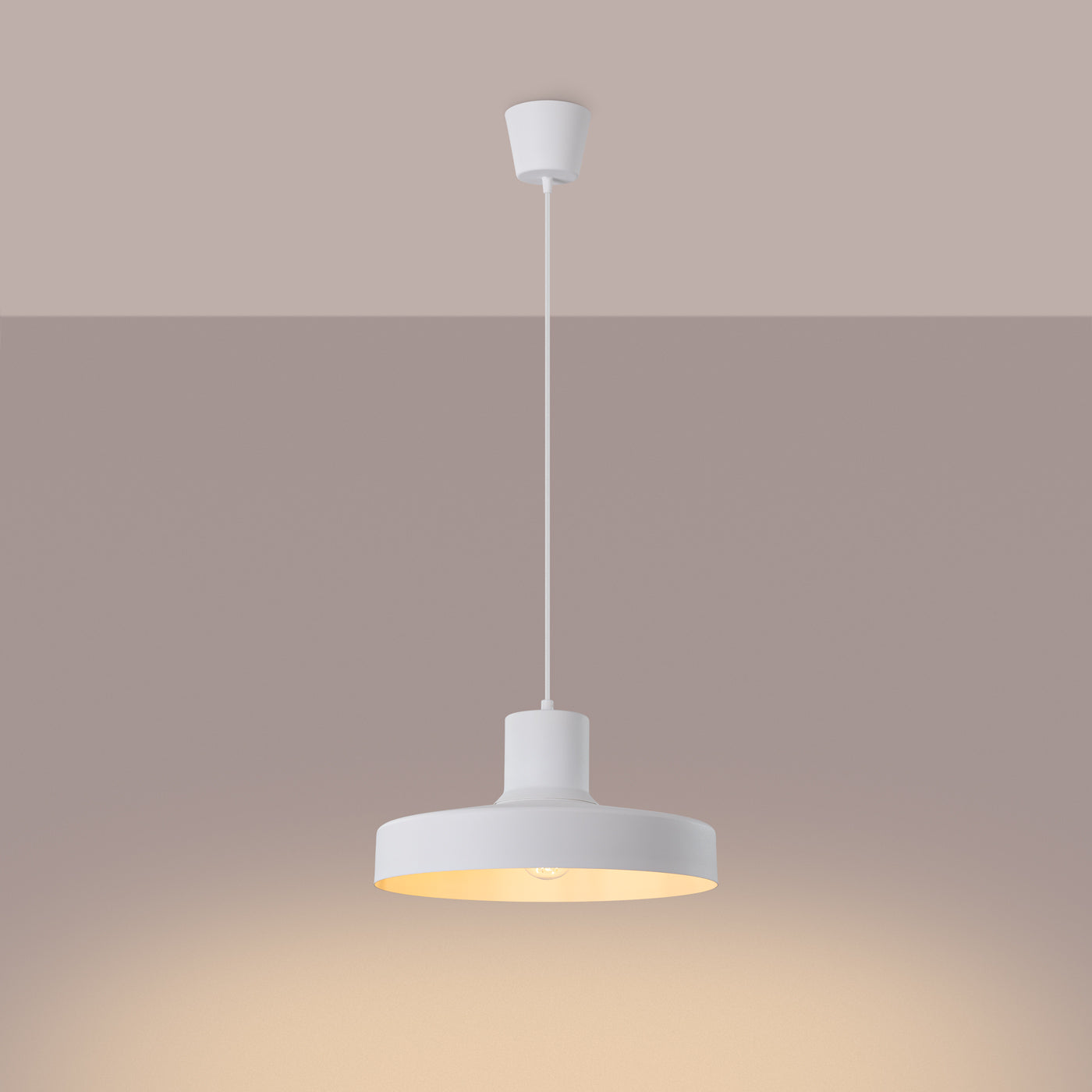 Pendelleuchte BILO biała Sollux Lighting