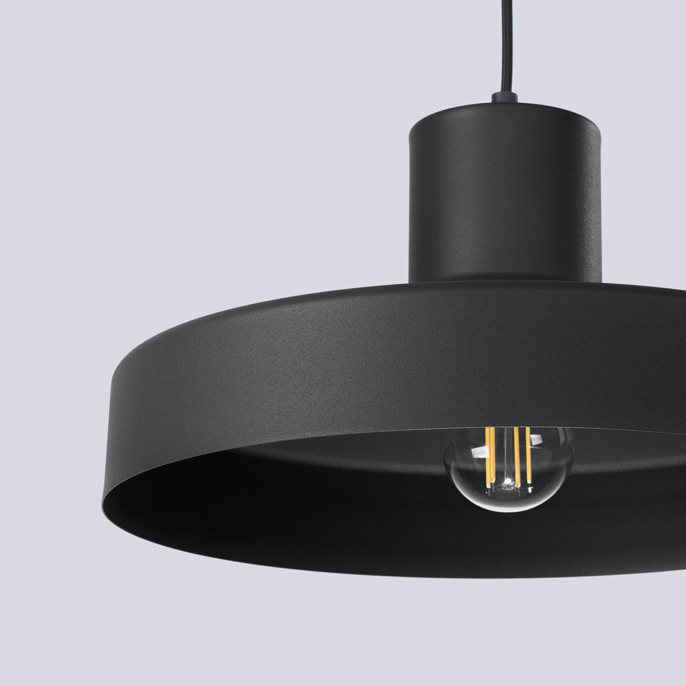 Pendelleuchte BILO schwarz Sollux Lighting