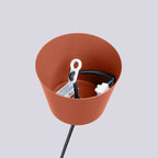 Pendelleuchte BILO roter Ocker Sollux Lighting