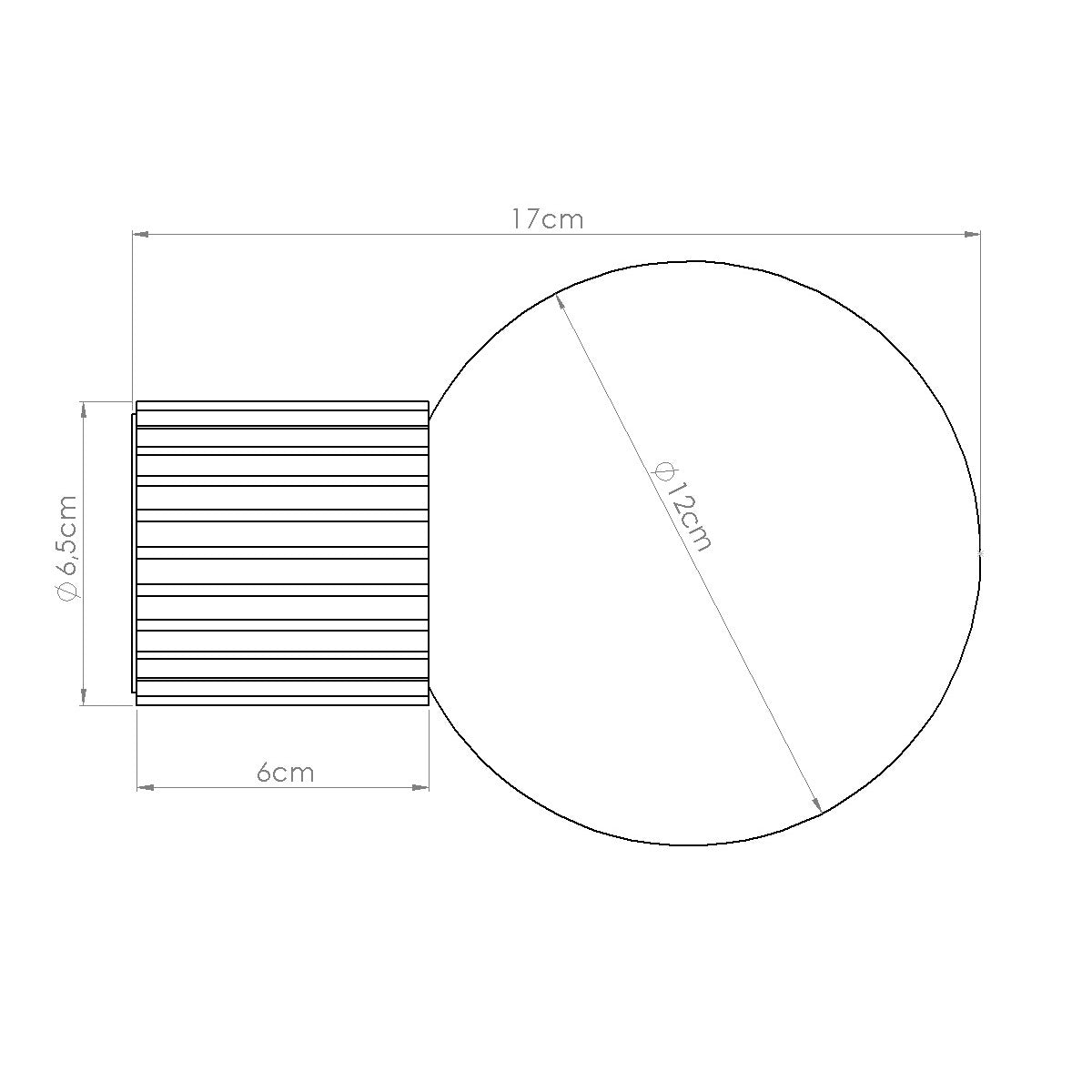 Wandleuchte HALO weiß IP44 Sollux Lighting