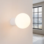Wandleuchte HALO weiß IP44 Sollux Lighting