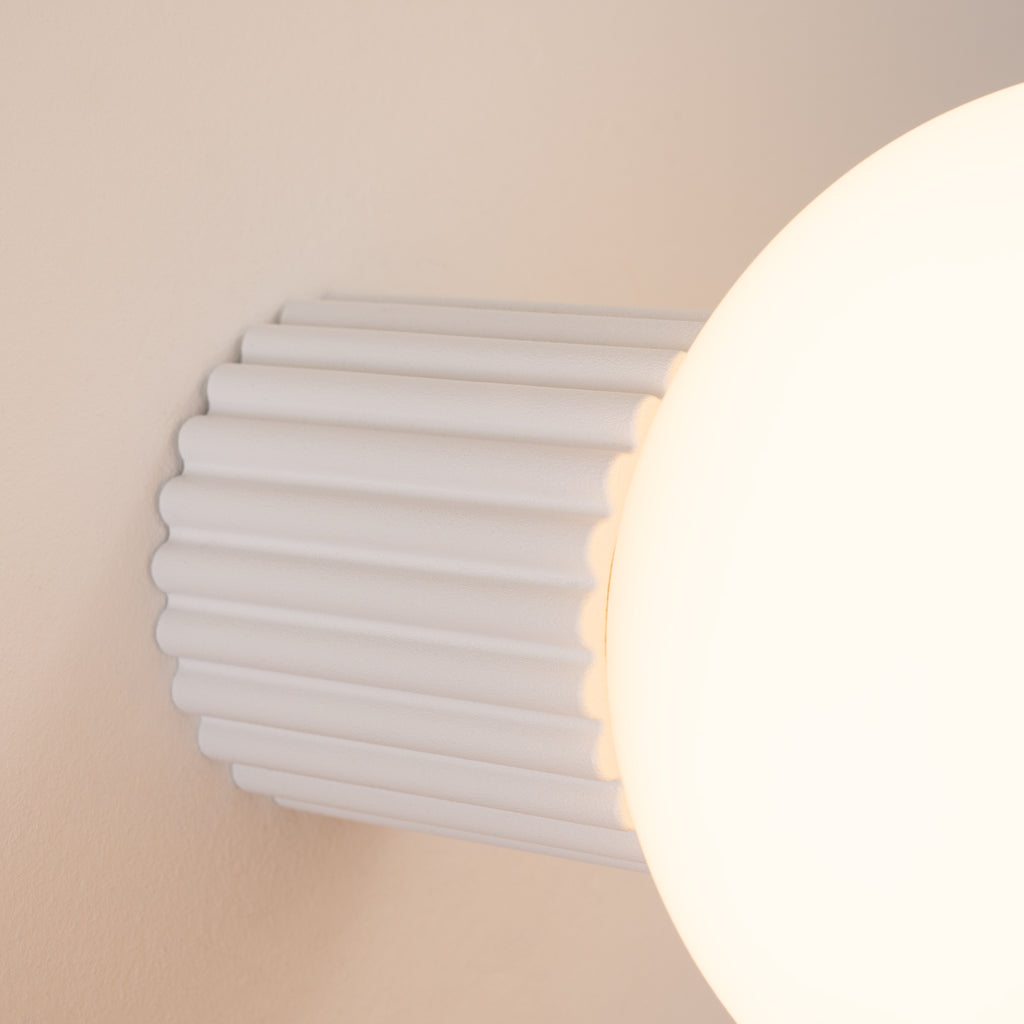 Wandleuchte HALO weiß IP44 Sollux Lighting