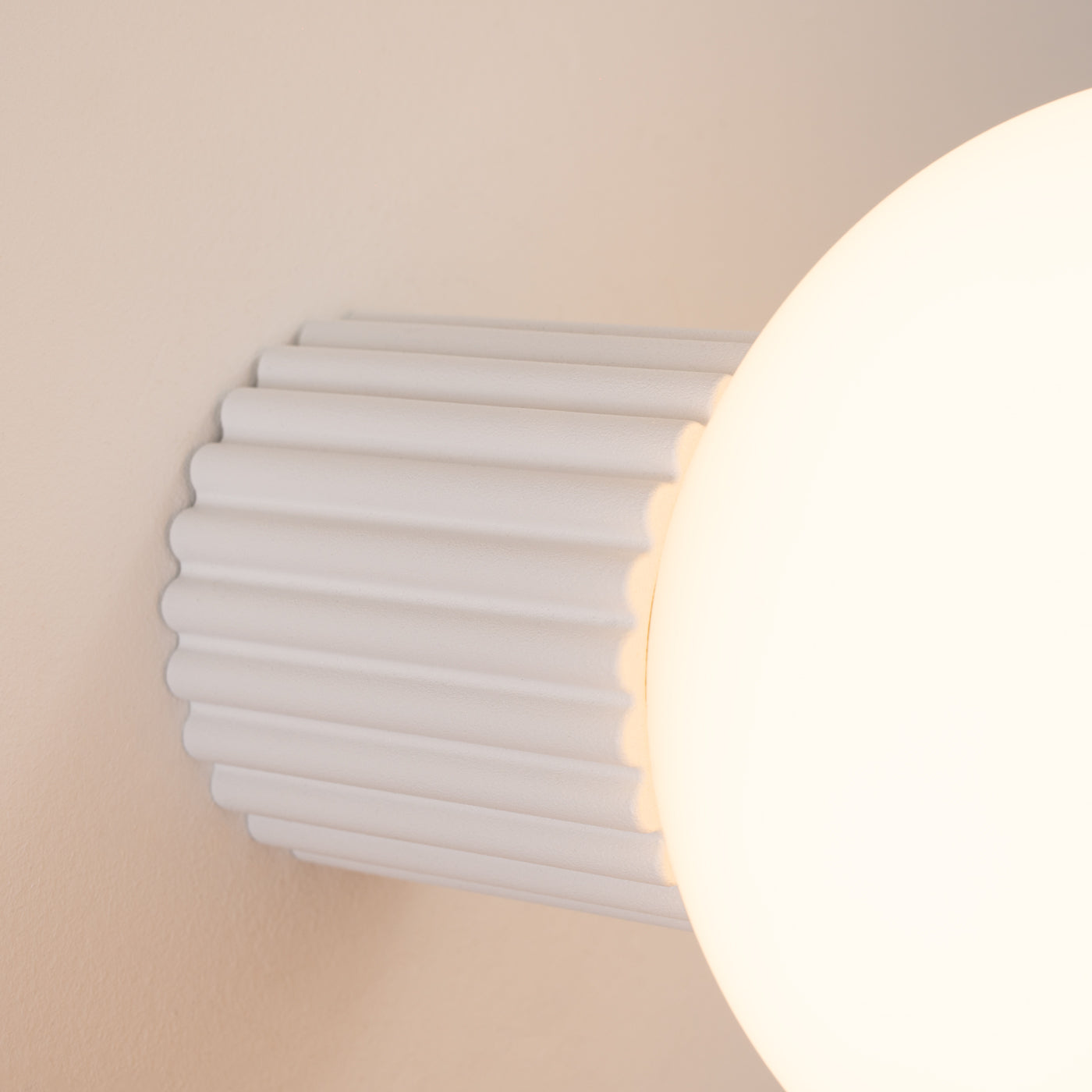 Wandleuchte HALO weiß IP44 Sollux Lighting