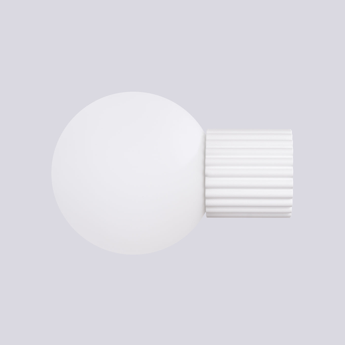 Wandleuchte HALO weiß IP44 Sollux Lighting