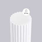 Bad-Deckenleuchte HALO weiß IP44 Sollux Lighting