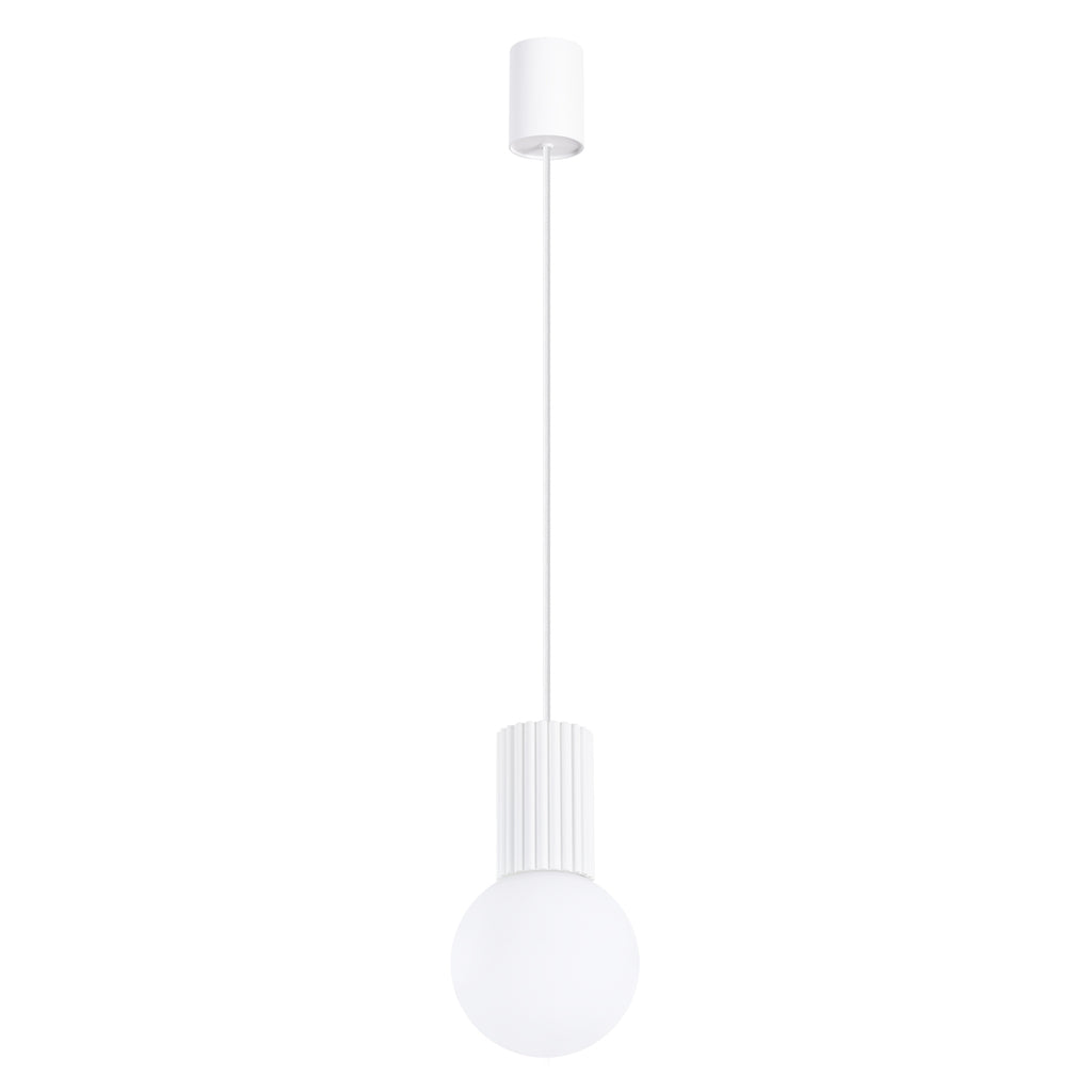 Pendelleuchte HALO 1 weiß Sollux Lighting