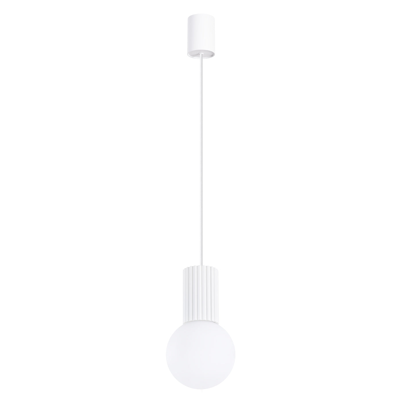 Pendelleuchte HALO 1 weiß Sollux Lighting
