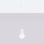 Pendelleuchte HALO 1 weiß Sollux Lighting