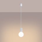 Pendelleuchte HALO 1 weiß Sollux Lighting