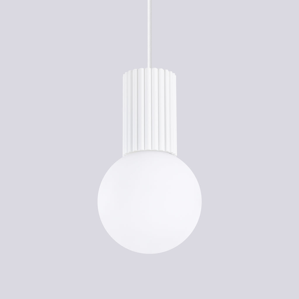 Pendelleuchte HALO 1 weiß Sollux Lighting