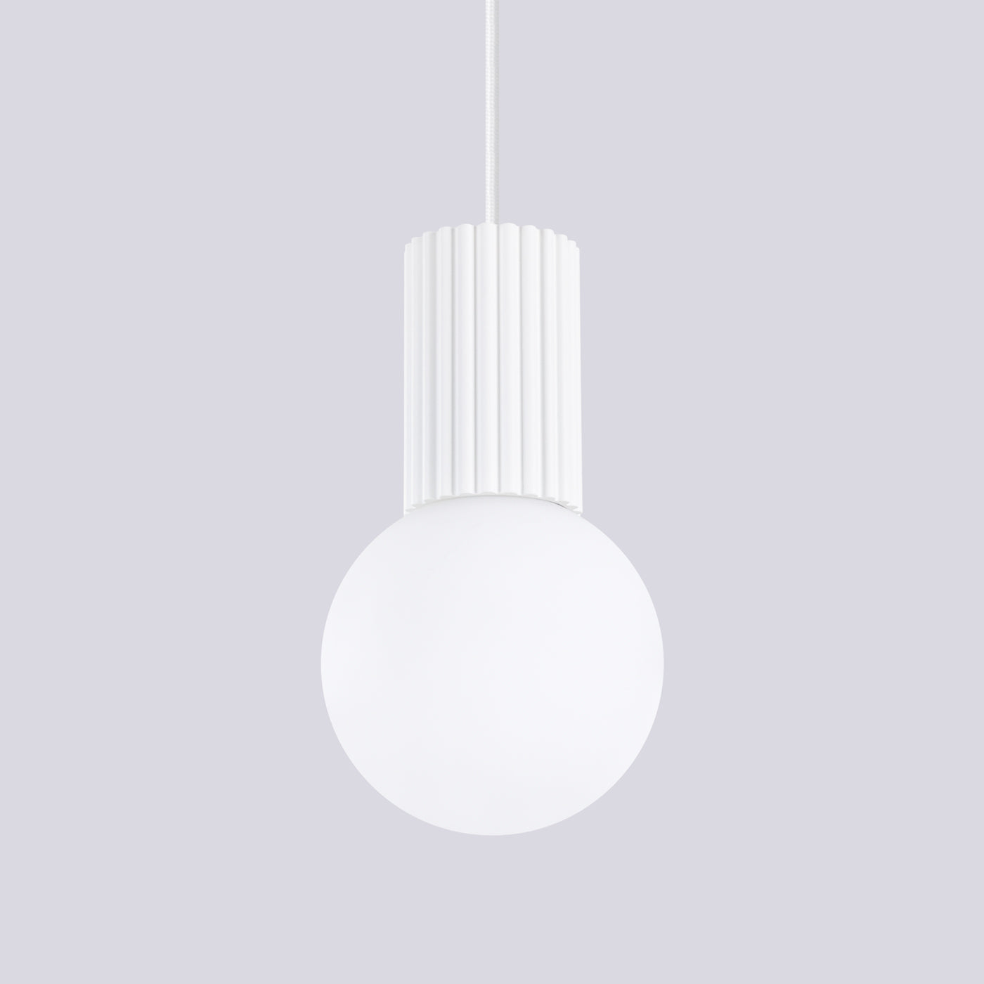 Pendelleuchte HALO 1 weiß Sollux Lighting