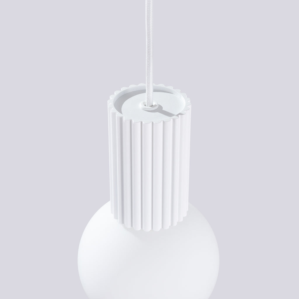 Pendelleuchte HALO 1 weiß Sollux Lighting