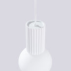Pendelleuchte HALO 1 weiß Sollux Lighting