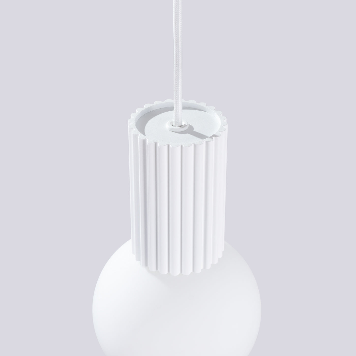 Pendelleuchte HALO 1 weiß Sollux Lighting