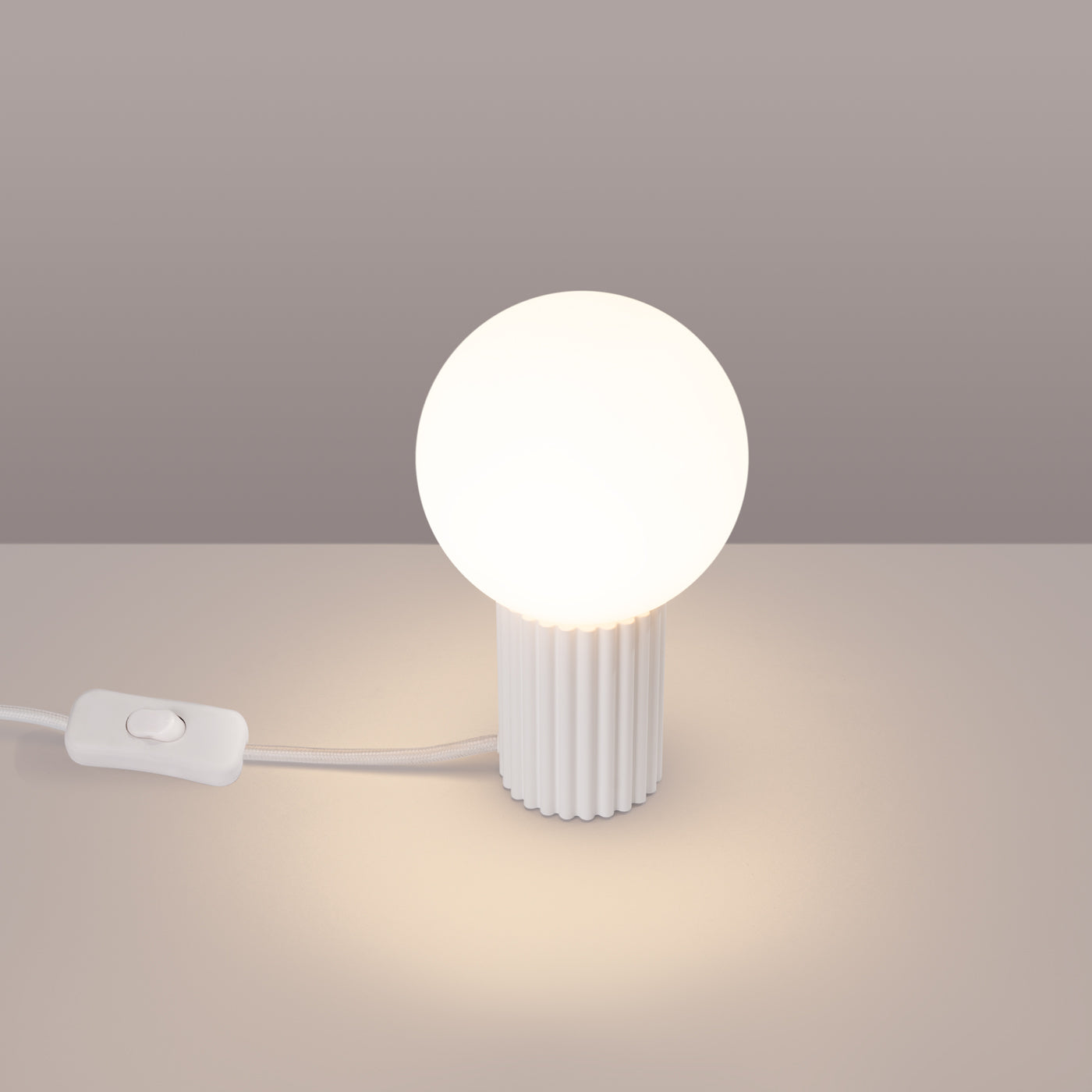 Tischleuchte HALO weiß Sollux Lighting