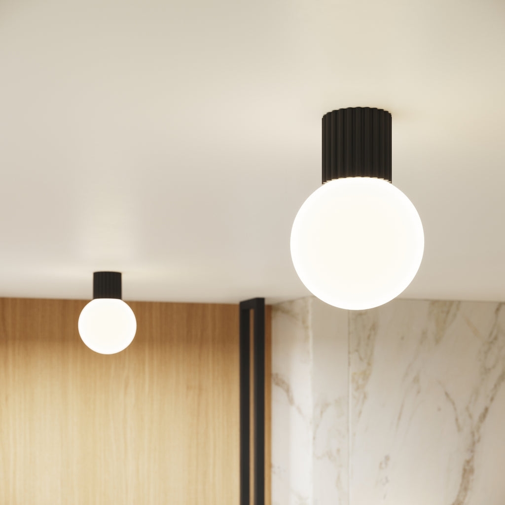 Wandleuchte HALO schwarz IP44 Sollux Lighting