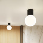 Wandleuchte HALO schwarz IP44 Sollux Lighting