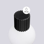 Wandleuchte HALO schwarz IP44 Sollux Lighting