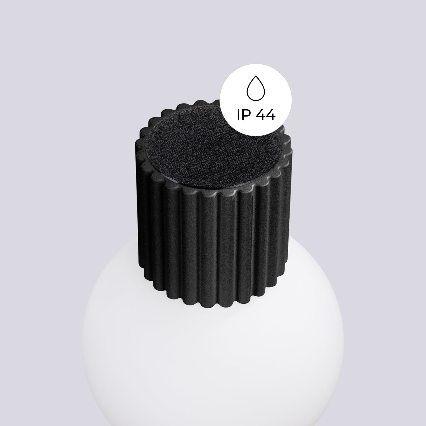 Wandleuchte HALO schwarz IP44 Sollux Lighting