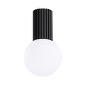 Bad-Deckenleuchte HALO schwarz IP44 Sollux Lighting