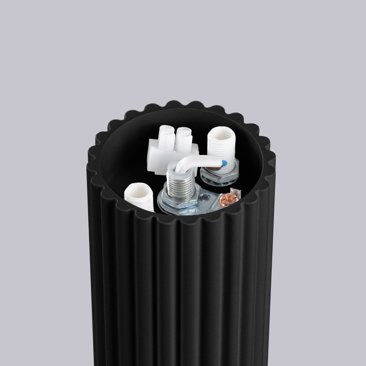 Bad-Deckenleuchte HALO schwarz IP44 Sollux Lighting