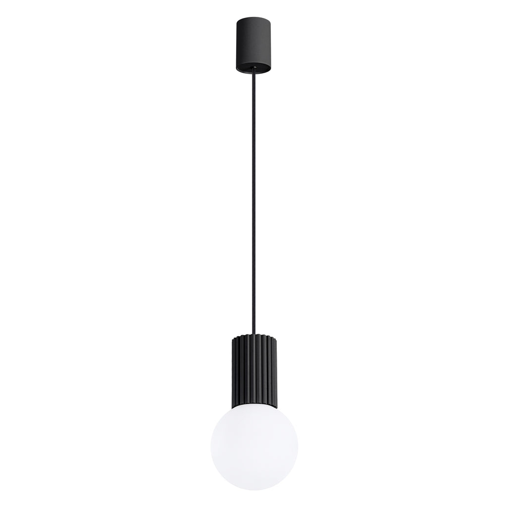 Pendelleuchte HALO 1 schwarz Sollux Lighting