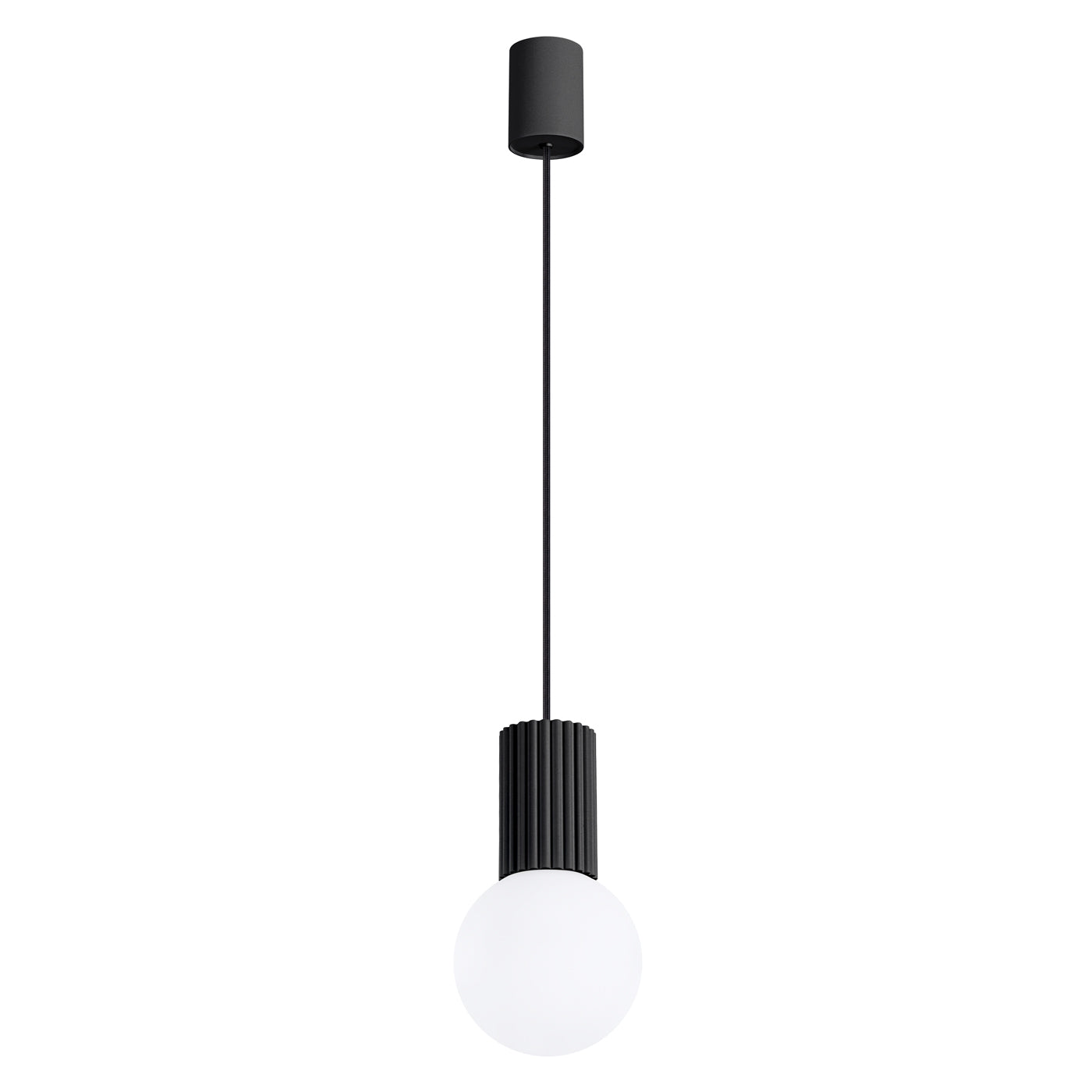 Pendelleuchte HALO 1 schwarz Sollux Lighting