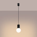 Pendelleuchte HALO 1 schwarz Sollux Lighting