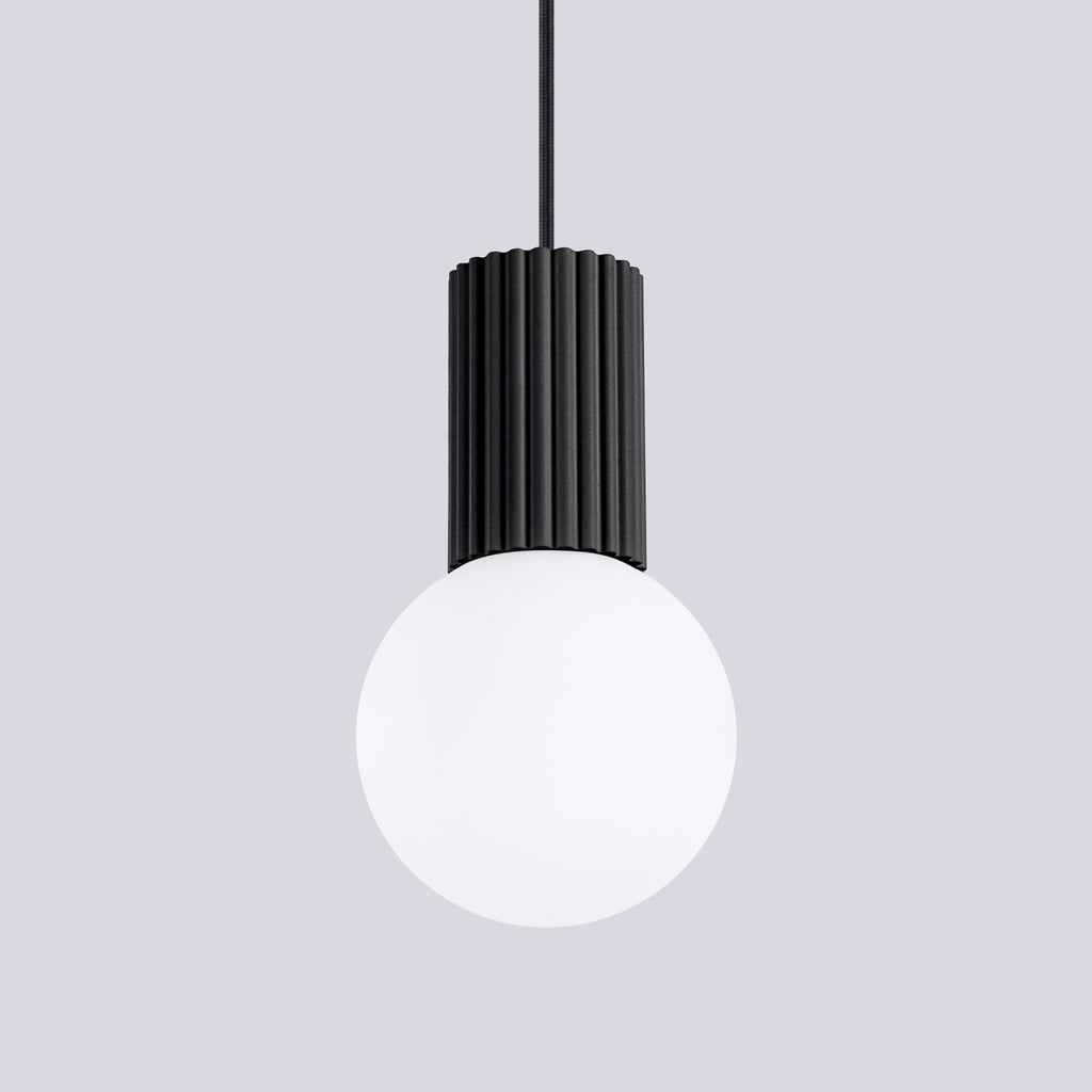 Pendelleuchte HALO 1 schwarz Sollux Lighting