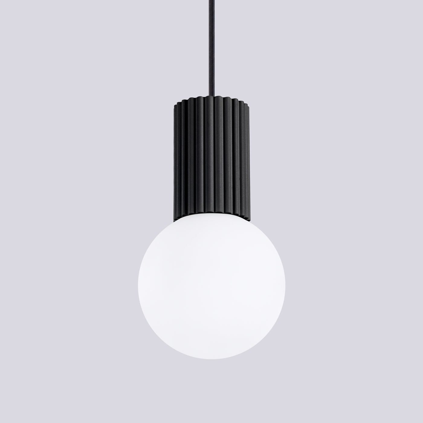 Pendelleuchte HALO 1 schwarz Sollux Lighting