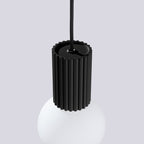 Pendelleuchte HALO 1 schwarz Sollux Lighting