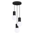 Pendelleuchte HALO 3P schwarz Sollux Lighting