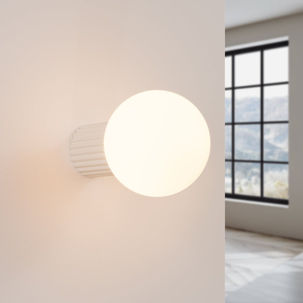 Wandleuchte HALO beige IP44 Sollux Lighting