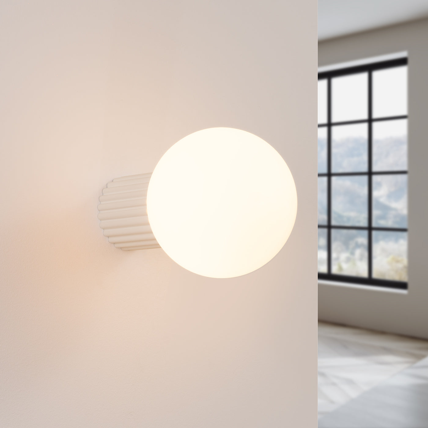 Wandleuchte HALO beige IP44 Sollux Lighting