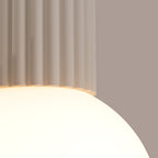 Bad-Deckenleuchte HALO beige IP44 Sollux Lighting
