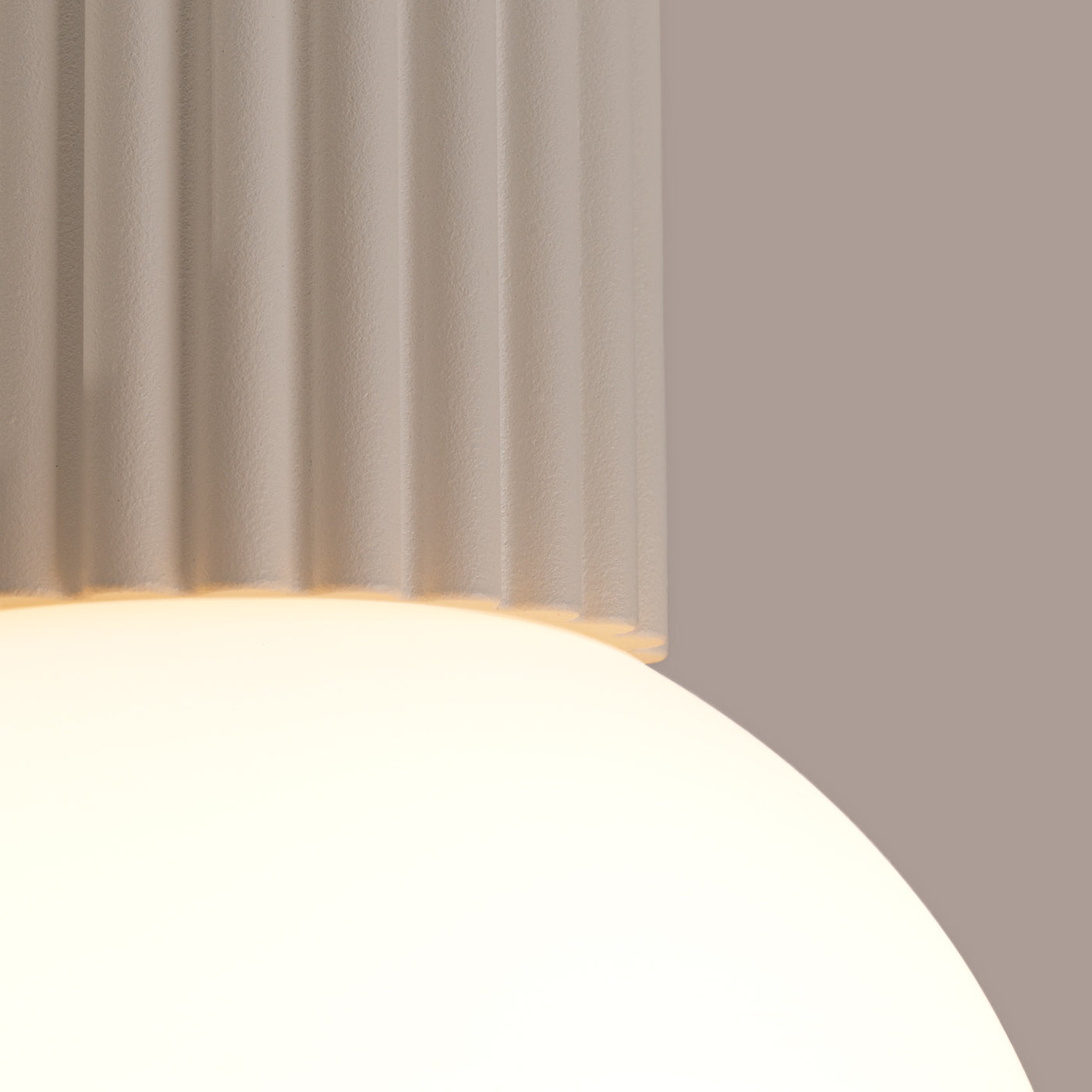 Bad-Deckenleuchte HALO beige IP44 Sollux Lighting