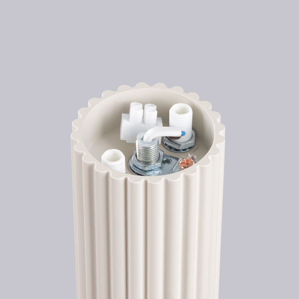 Bad-Deckenleuchte HALO beige IP44 Sollux Lighting