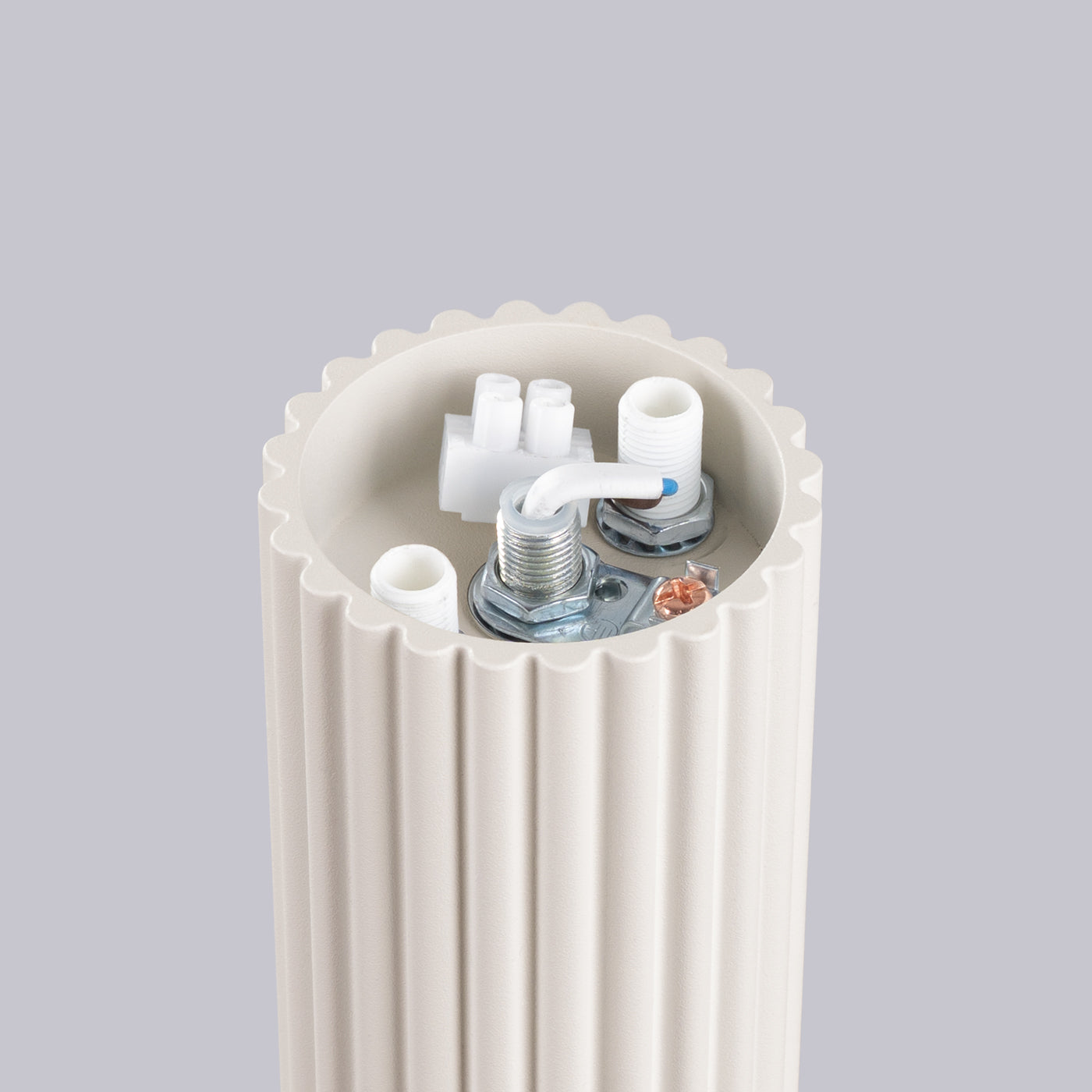 Bad-Deckenleuchte HALO beige IP44 Sollux Lighting