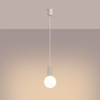 Pendelleuchte HALO 1 beige Sollux Lighting