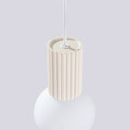Pendelleuchte HALO 1 beige Sollux Lighting
