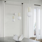 Pendelleuchte HALO 3P beige Sollux Lighting